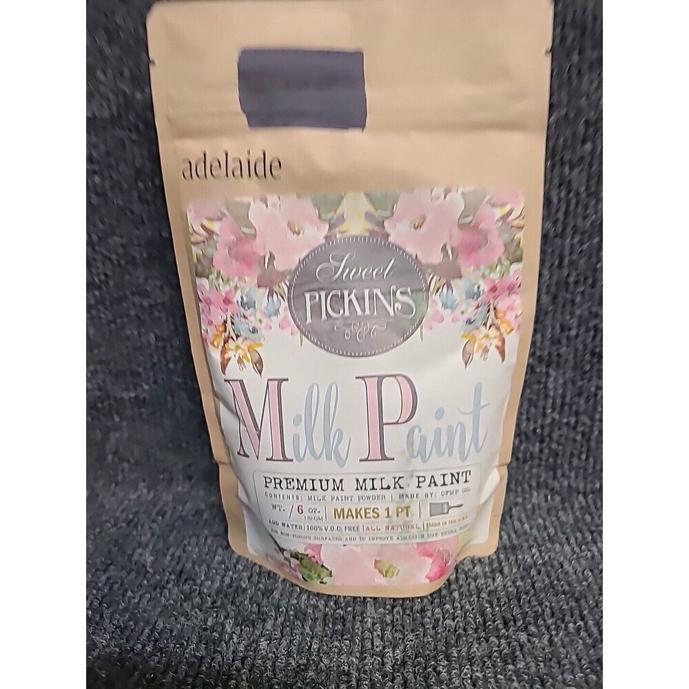 NEW Sweet Pickins Milk Paint  6 Oz (Makes 1 Pint) Adelaide Purple